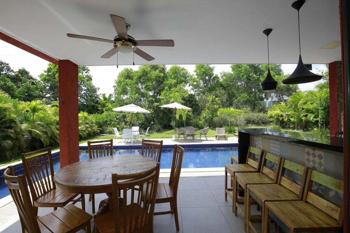 Casa Temporada - 4 Suites - Condominio Luxo - Piscina Extraordinaria - Praia De Itacimirim-Ba Camaçari Eksteriør billede