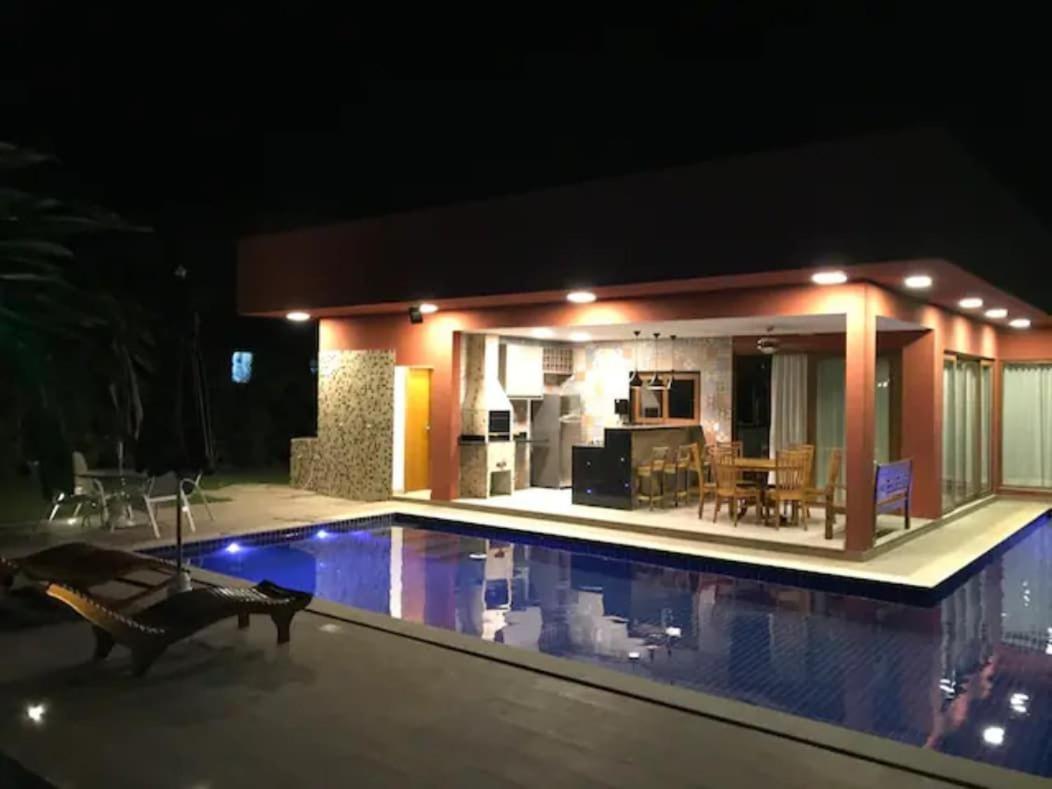 Casa Temporada - 4 Suites - Condominio Luxo - Piscina Extraordinaria - Praia De Itacimirim-Ba Camaçari Eksteriør billede