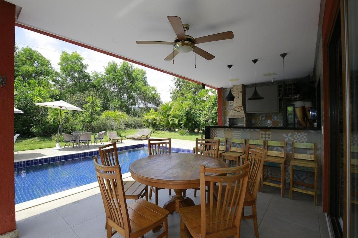 Casa Temporada - 4 Suites - Condominio Luxo - Piscina Extraordinaria - Praia De Itacimirim-Ba Camaçari Eksteriør billede
