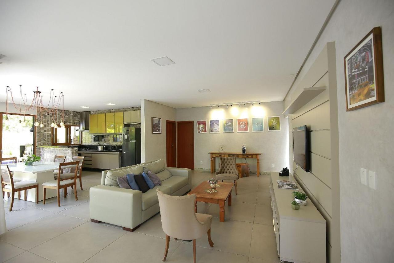 Casa Temporada - 4 Suites - Condominio Luxo - Piscina Extraordinaria - Praia De Itacimirim-Ba Camaçari Eksteriør billede